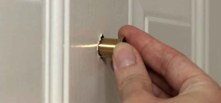 peephole door repair in Fleming Island